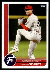 2025 Andrew Schultz Choice Minor League Rookie Reading Fightin Phils