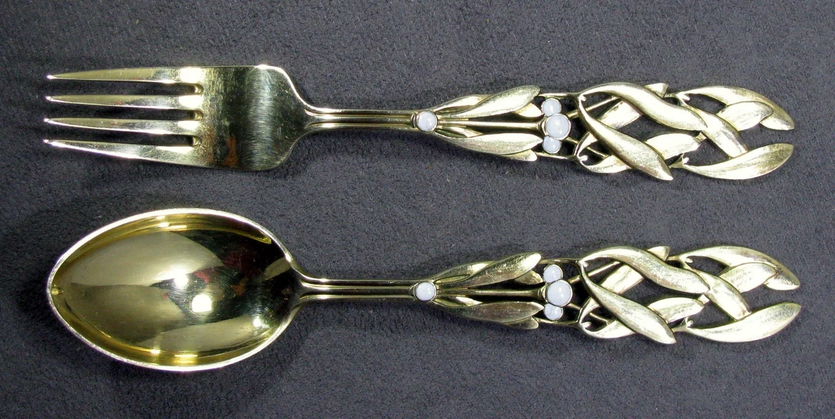 A. Michelsen Spoon Silver Antiques for sale | eBay