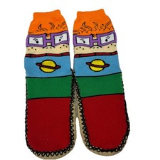 Cartoon Rugrats Chucky Size 9-11 Socks Unisex . nonslip Souls. 136