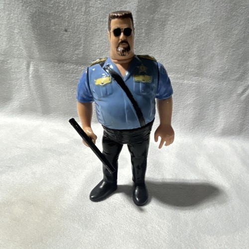 WWF The Big Boss Man Hasbro w replica Nightstick F...