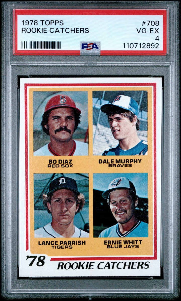 1978 TOPPS #708 ROOKIE CATCHERS ROOKIE RC PSA 4 | eBay