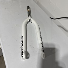 S&M FORCELLA CONICA 24" CRUISER RACE XLT DUB (20MM) BIANCO LUCIDO