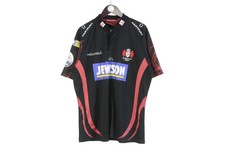 Gloucester Kooga 2011 Rugby Jersey T-Shirt Size L Black Rugby Shirt