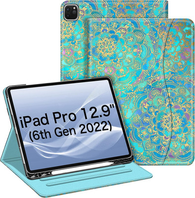 FINTIE Custodia per Ipad Pro 12.9'' 6A/5A/4A/3A Generazione 2022/2021/2020/2018 C