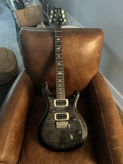 2025 PRS SE CE 24 Maple Top Electric Guitar Charcoal Burst Finish w/ Gig Bag