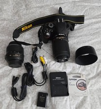 Nikon D D5100 16.2MP Digital SLR Camera - Black Kit w/AF-S DX VR 18-55mm...
