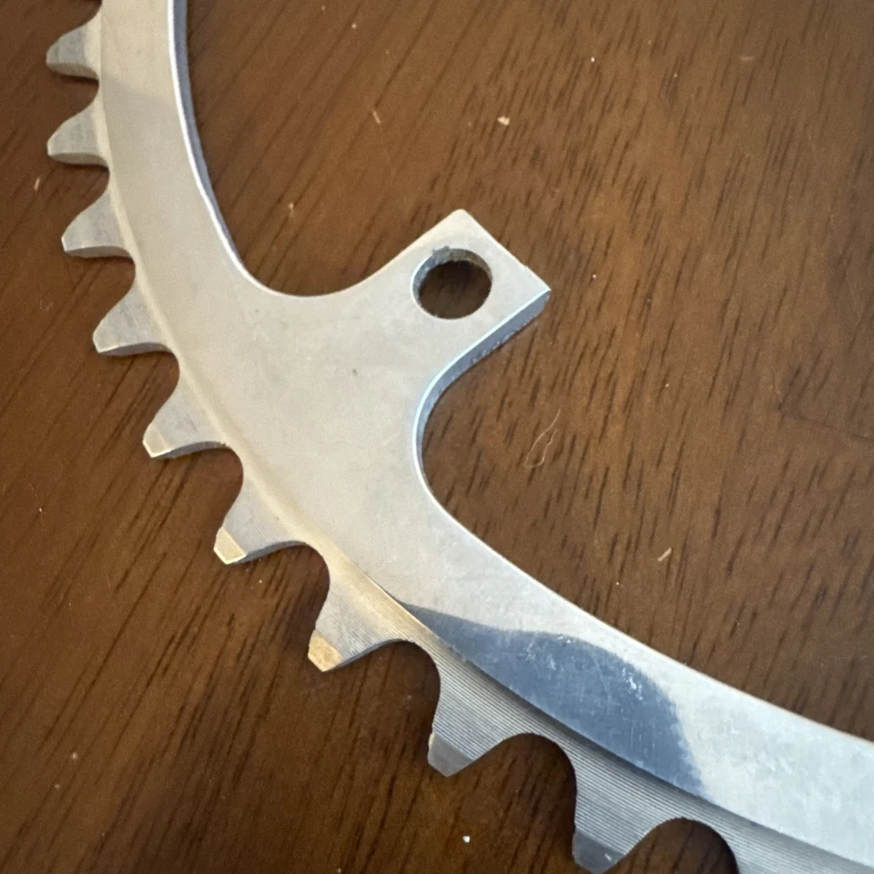 NOS T.A. Plato de bicicleta Specialites 52 dientes 6 pernos Francia - Touring/Carretera Foto 3 de 4