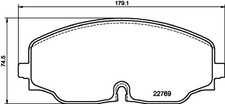 New Brake Pad Set, disc brake for VW VW (SVW):ATLAS,VILORAN,TERAMONT 3QF698151
