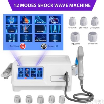 8/10 Bar ESWT Pneumatic ED Shockwave Therapy Machine for Pain Relief Equipment