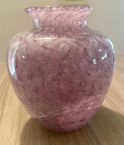 Carder Steuben Cluthra Shape 2683 Vase CRACKED