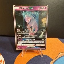 👀 GRADE? Mewtwo GX Shining Legends 78/73 Shiny Holo Rare Full Art 2017 Pokémon