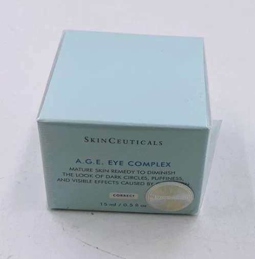 SkinCeuticals AGE A.G.E. Eye Complex 0.5oz / 15ml NEW IN BOX SEALED - Image 2 of 2
