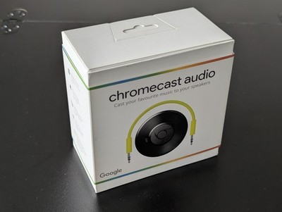 GOOGLE CHROMECAST AUDIO WIFI STREAMING GERÄT - ORIGINAL NEU IN OVP - GA3A00154-A12-Z01