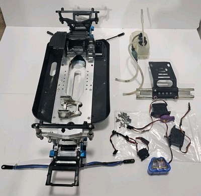 Thunder Tiger MTA4 S28 Nitro Monster Truck Chassis & Extra Parts