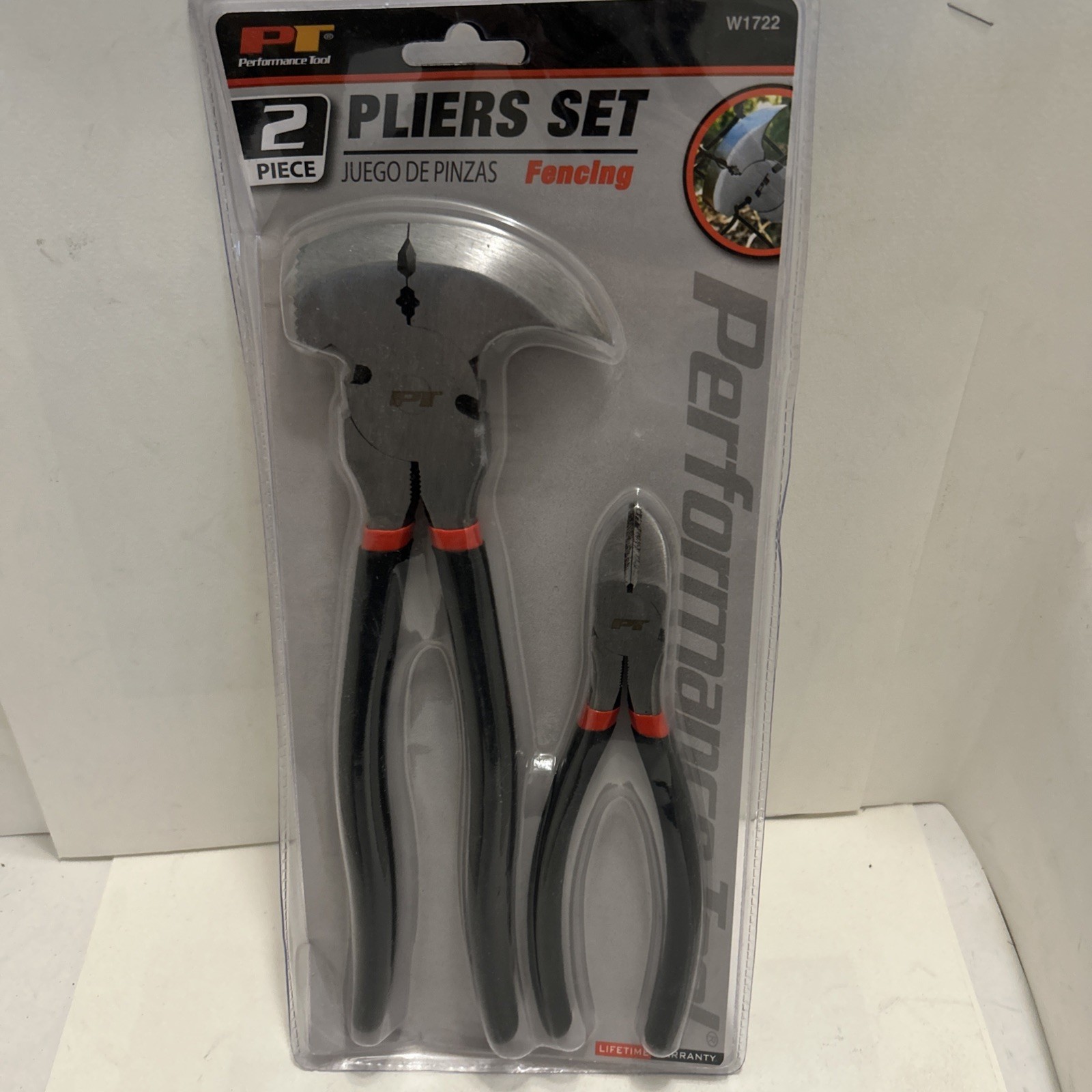 Performance Tool W1722 2 Piece Fence Pliers  Multi Tool & Cutter