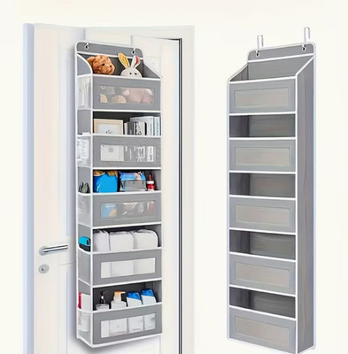  Over the Door Pantry Organizer Hanging Storage Rack Adjustable Kitchen