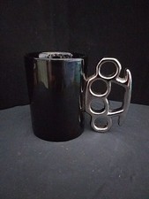 THABTO Knuckle Duster Mug Black and Silver