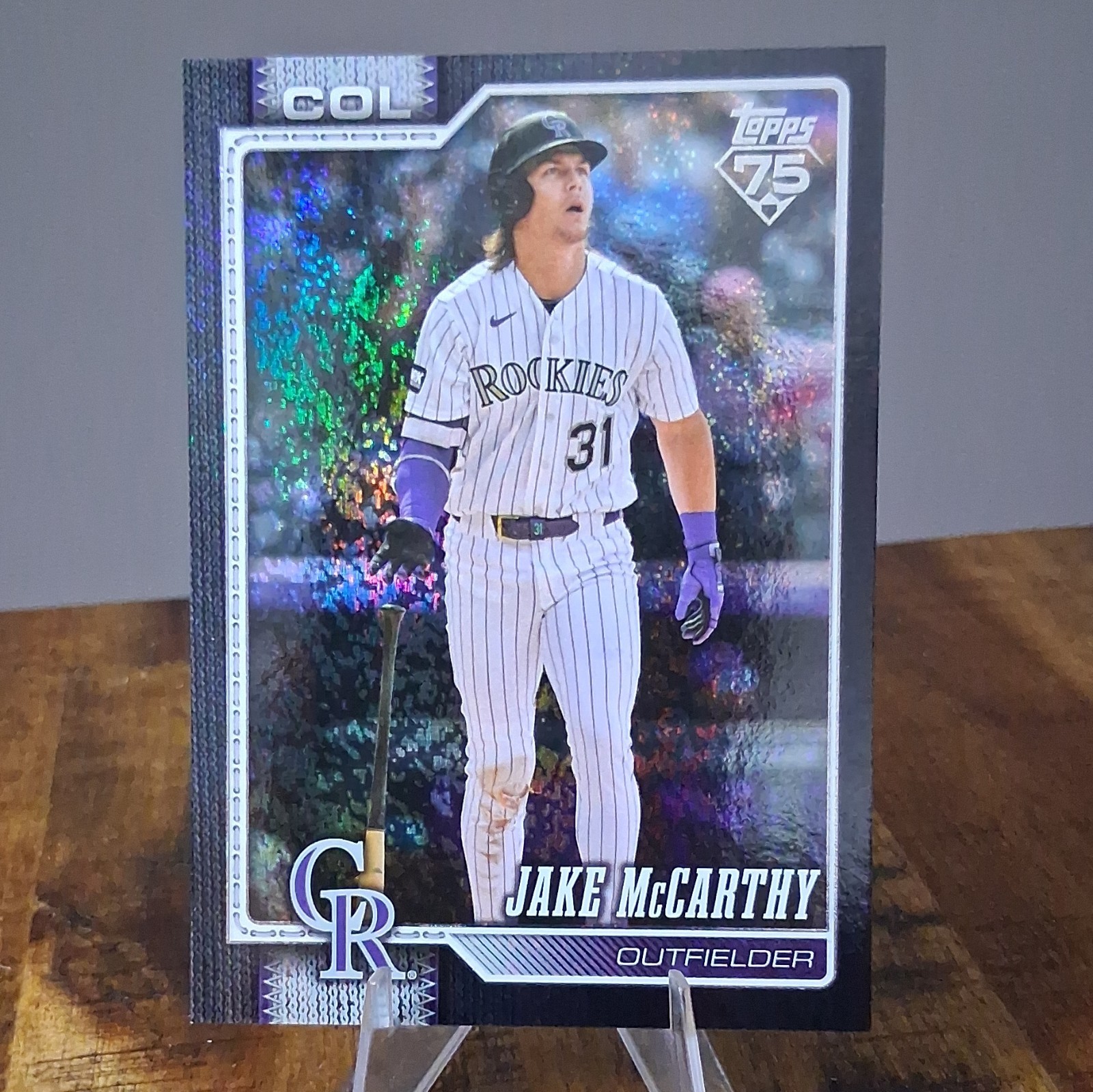Topps 2026 Update Series #US236 Jake McCarthy Colorado Rockies Serial /10