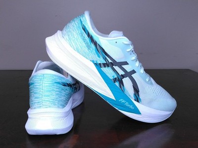 ASICS Magic Speed 4 Shoes Mens SIZE 13 1011B875-401 Soothing Sea Green Black RUN