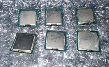 Lot Of 6 Intel CPUs Mixed Lot 3 I5-3470 1 I5-3570 2 I5-2400