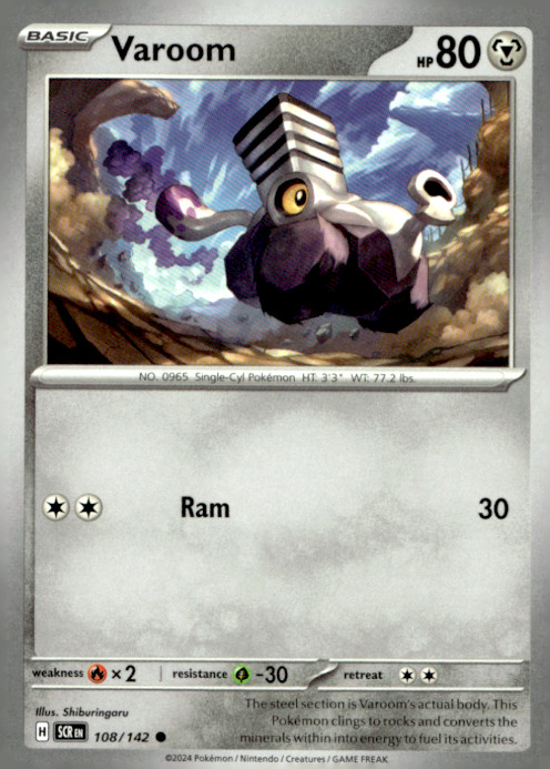 Varoom Common SV07: Stellar Crown 108/142 NM