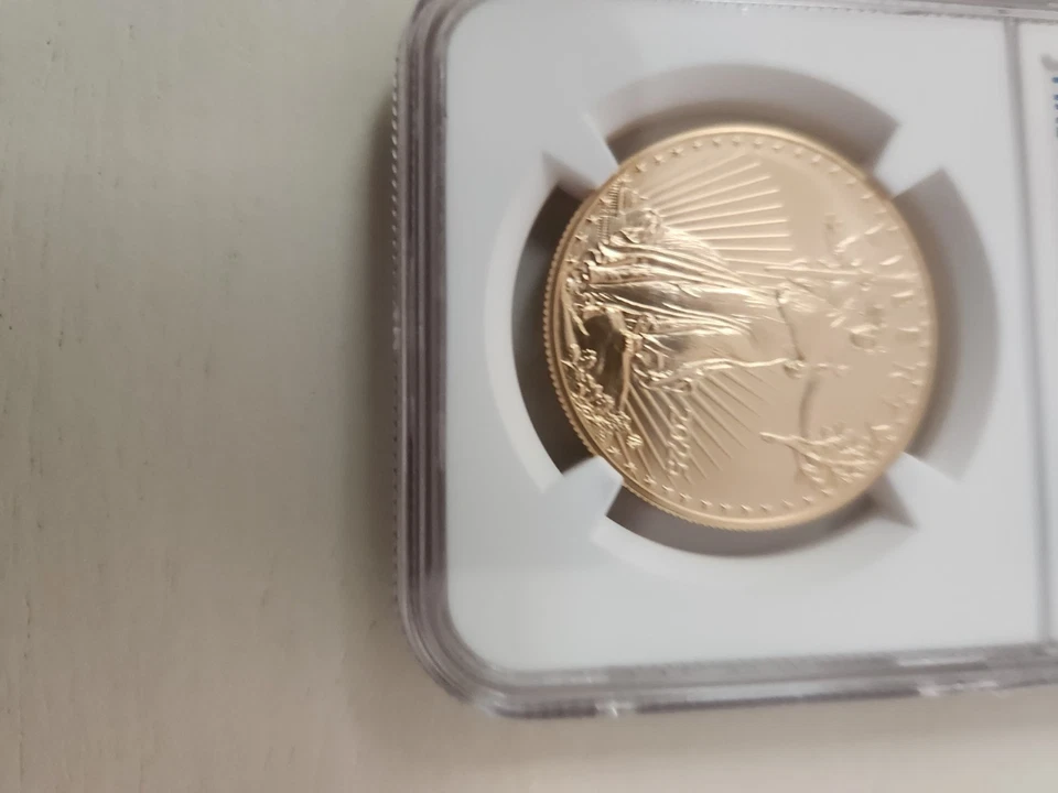 2025 , Gold Eagle , One Ounce , G$50 , First Day of Issue , NGC , Fifty Dollars - Image 3 of 4