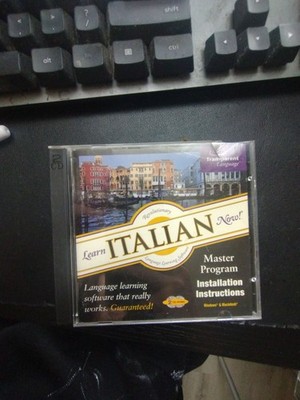 Learn Italian Now! Master Program 2 CD-ROM Language Software