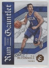 2016-17 Panini Excalibur Run the Gauntlet TJ McConnell #20 0b5