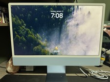 Apple 2023 iMac 24" M3 Chip 8GB RAM 256GB SSD 10-Core GPU Blue