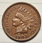 1903 Indian Head Cent XF Details