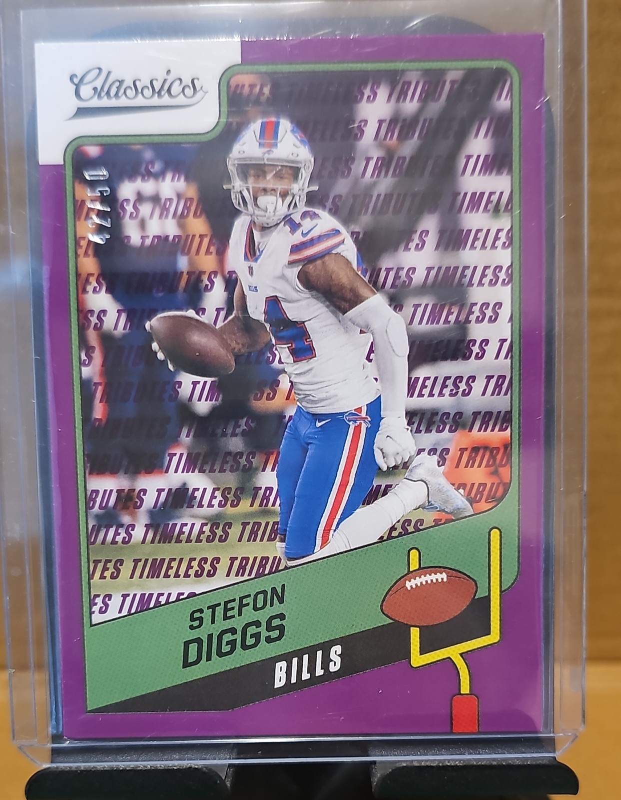 2021 Panini Classics - Stefon Diggs #64 Timeless Tributes Purple /50