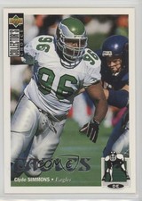 1994 Upper Deck Collector's Choice Silver Clyde Simmons #179 0qr0