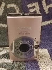 Canon IXUS 80 IS Digital Compact Camera pink with box