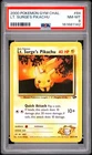 2000 POKEMON GYM CHALLENGE #84 LT. SURGE'S PIKACHU PSA 8