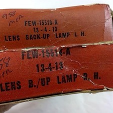 Nos Oem Ford 1958 Mercury Backup Light Lens Pair Lh Rh