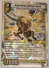 Kaijudo 1X GUARDIAN AKHAL-TEEK Super Rare S7/S10 7CLA - Clash of DUEL MASTERS