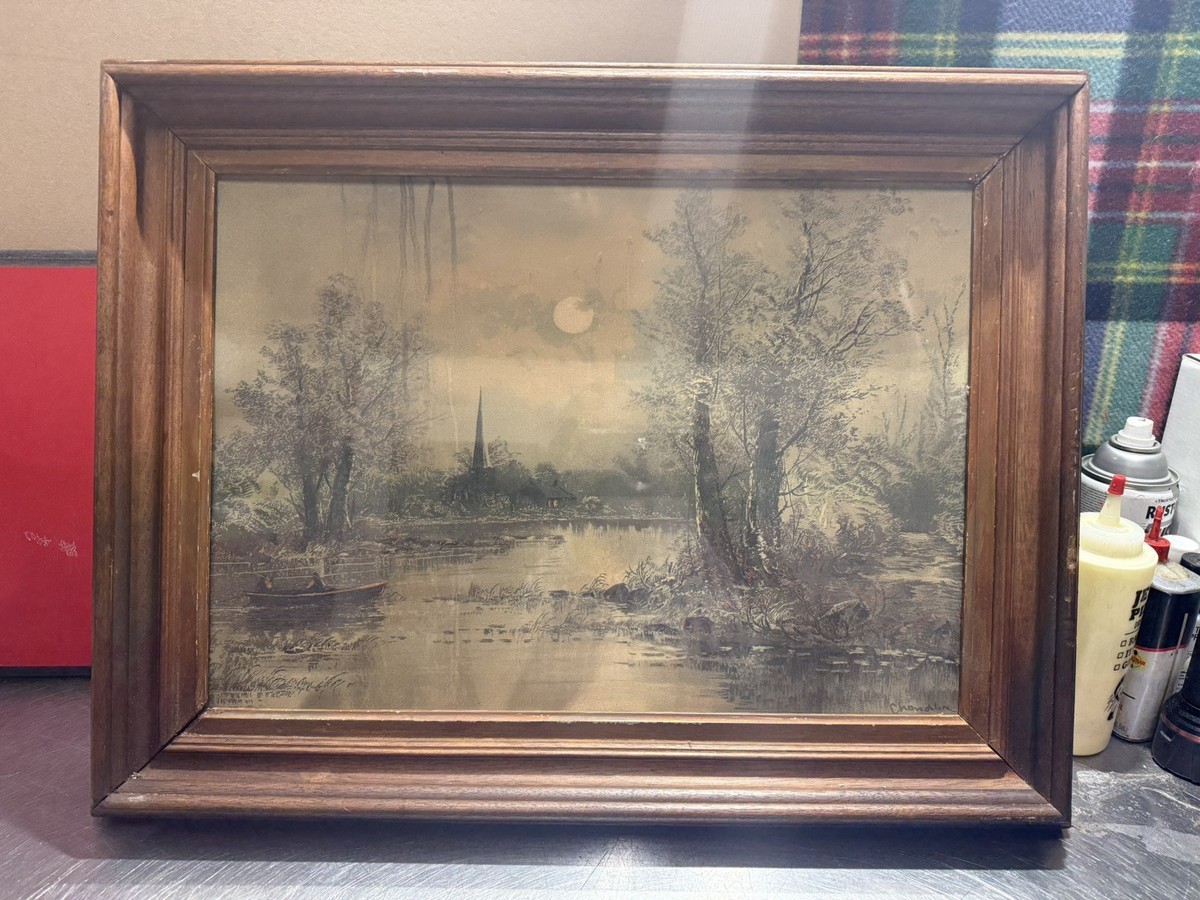 Antique 1800s William Henry Chandler Original 