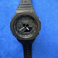 CASIO G-SHOCK GA-2100 Black Analog-Digital Watch With Carbon Core Guard