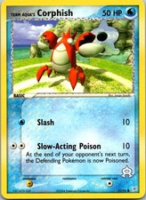 Team Aqua's Corphish Common Team Magma vs Team Aqua 51/95 MP on eBay