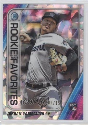 2020 Bowman Atomic Refractor 9/150 Jordan Yamamoto #ROYF-JY RC 0c6