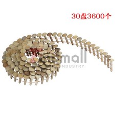 0.12 3 / 4 inch 3600 full round head roof nails,15 degree inclined coil