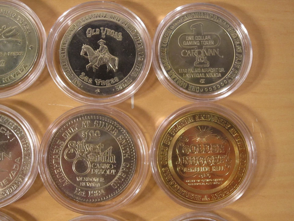 Interessantes Konvolut 1 Dollar Tokens in Kapseln Las Vegas und andere - Bild 3 von 4