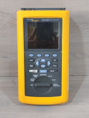 FLUKE NETWORKS DSP-4300 KABELANALYSATOR - FÜR TEILE