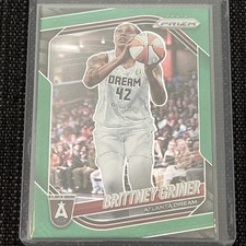 2025 Panini Prizm WNBA- Green Prizm #46 Brittney Griner- Atlanta Dream