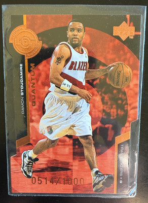 1998-99 Upper Deck #PS22 Damon Stoudamire Super Powers (Quantum Bronze) #/1000