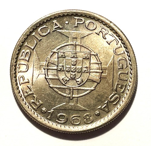 Cape Verde, Cabo Verde 1968 5 Escudos Coin