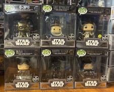 Funko Pop Digital Star Wars Set of 6 NF(T) Grail Legendary Luke Vader Leia C3PO