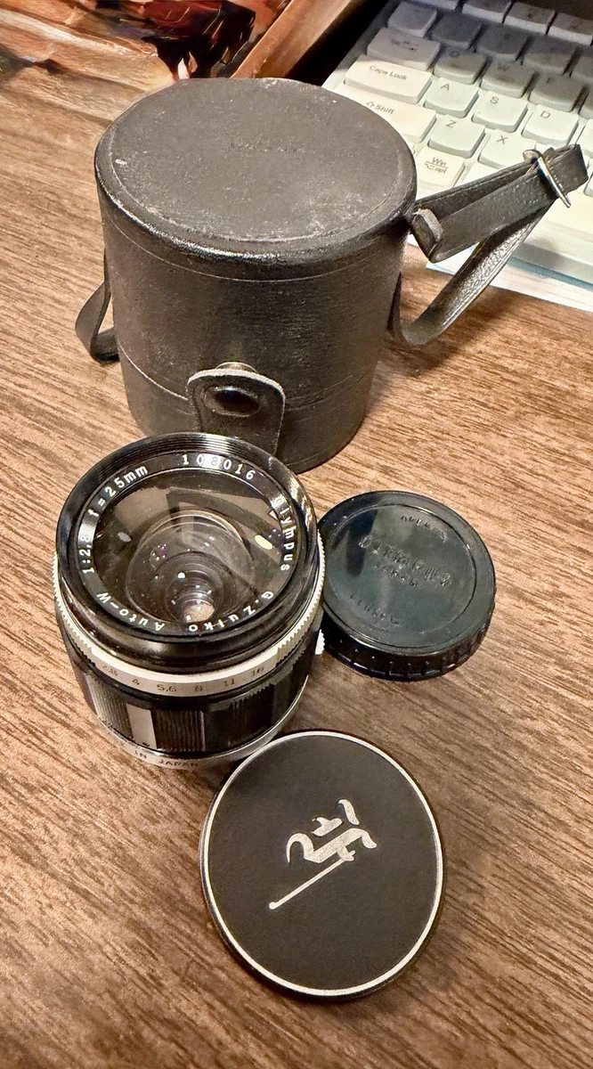 オリンパスのG.Zuiko Auto-W 25mm F2.8革ケース付き価格相談 Olympus f/2.8 Camera Lenses 25mm Focal for sale | eBay