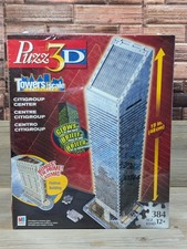 Wrebbit Puzz 3D Puzzle Citigroup Center Tower + Bonus Flatiron Glows in Dark