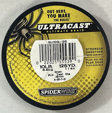 Berkley Ultracast Spider Wire 10 120yd Low Vis Green